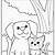 cat and dog coloring sheet