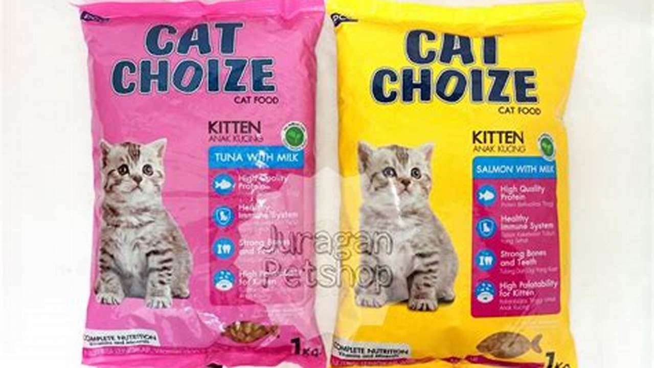 Jual Makanan anak kucing CAT CHOIZE KITTEN 1 KG 1KG no bolt whiskas