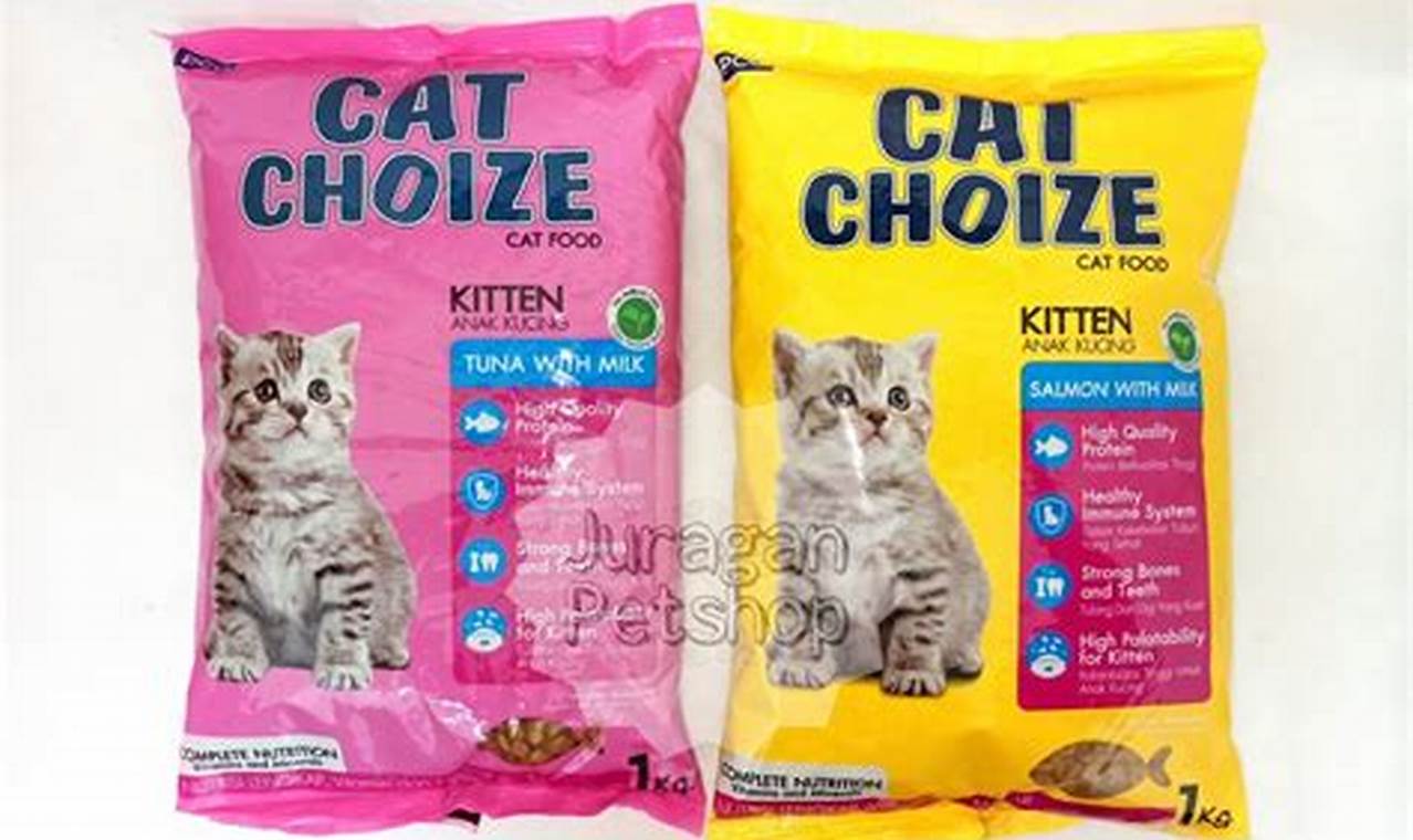 Jual Makanan anak kucing CAT CHOIZE KITTEN 1 KG 1KG no bolt whiskas
