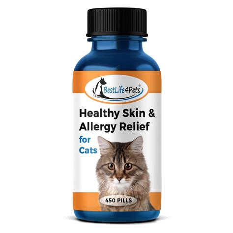 Healthy Skin, Coat and Allergy Relief Dermatitis Remedy for Cats (450