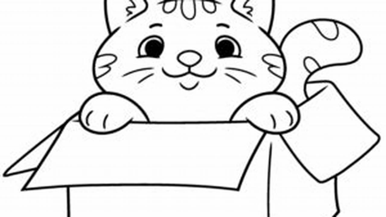 Discover the Purrfect Clipart: Unlocking the Secrets of "Cat in the Box" Black and White