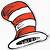 cat in the hat cut out printable