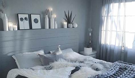 Warna Cat Kamar Tidur Romantis Putih Abu Abu Warna cat kamar tidur