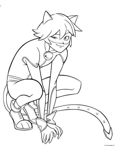 Ladybug And Cat Noir Coloring Pages 2 Free Coloring Sheets (2020