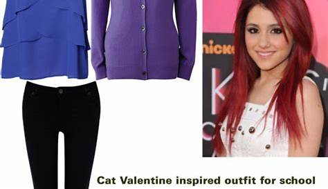 Car Valentine outfits for school Polyvore Cat valentine outfits