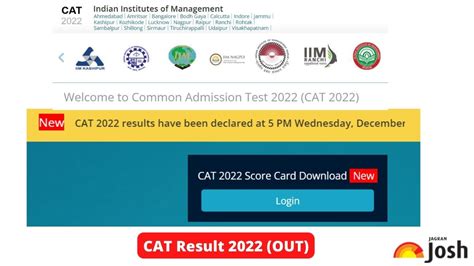 cat 2022 result expected d