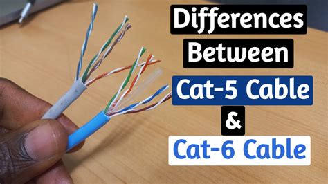 Cat 5 Cat 6 Ethernet Cable Difference