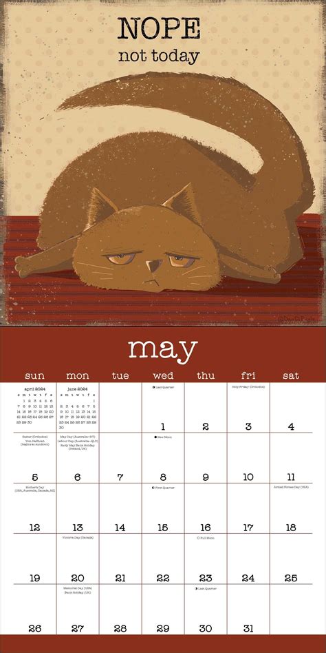 cat and dog calendar 2024