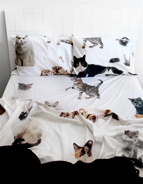 Cat Bed Sheets Full Size