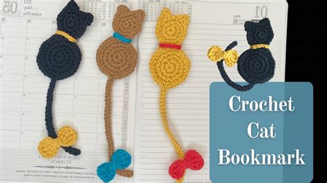 Cat Bookmark Crochet Pattern