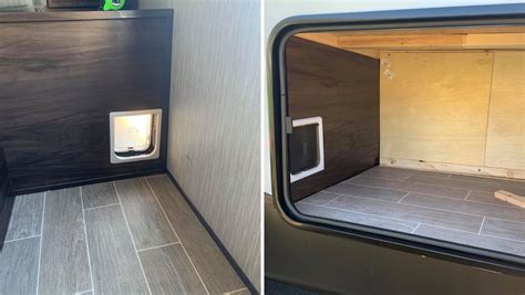 Cat Box In An Rv