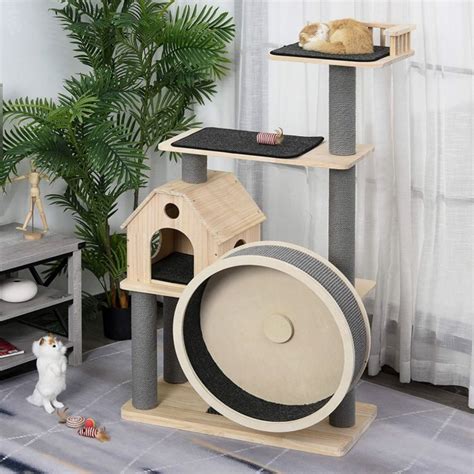 Cat Condo With Wheel