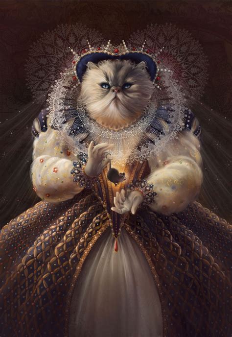 cat digital illustration