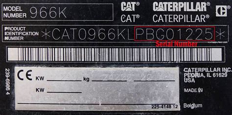 Cat Equipment Vin Decoder