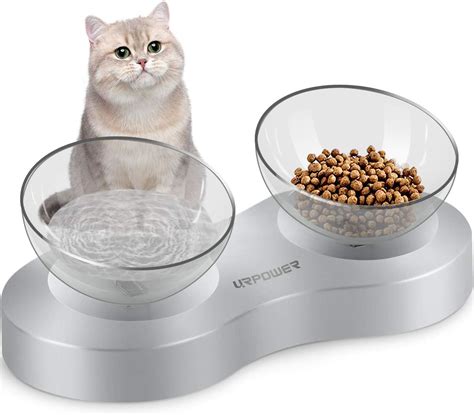 cat food and water bowls amazon