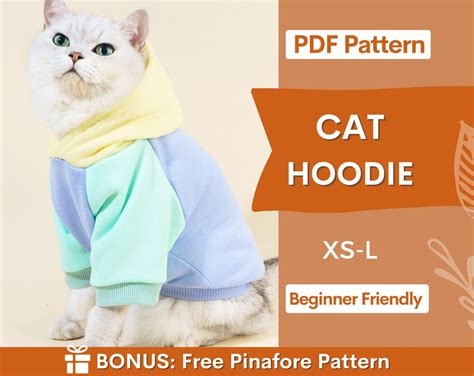 Cat Hoodie Sewing Pattern