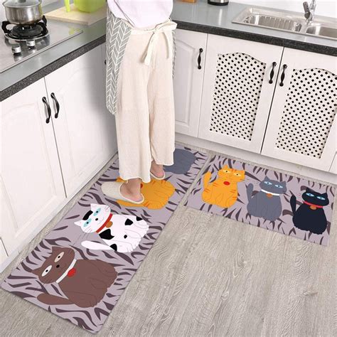 cat kitchen rugs