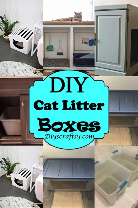 Cat Litter Boxes Diy