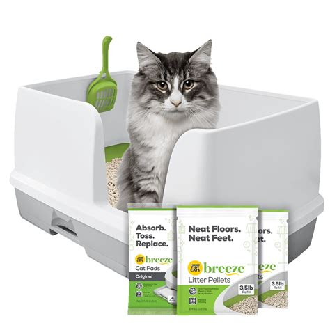Cat Litter System With Pellets