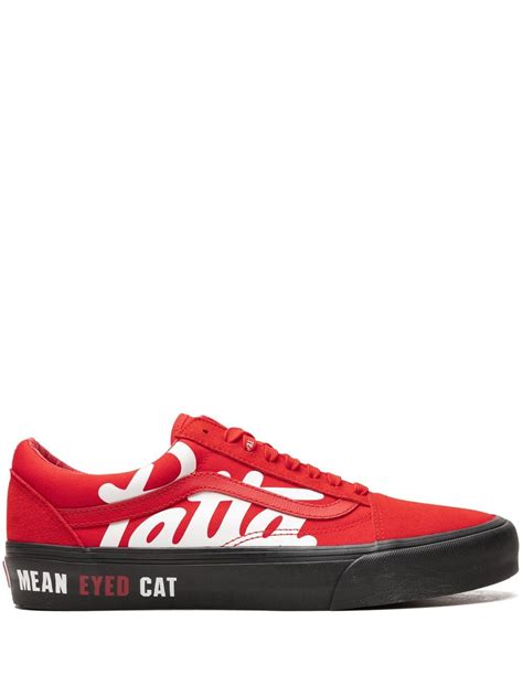 Cat Red Sneakers