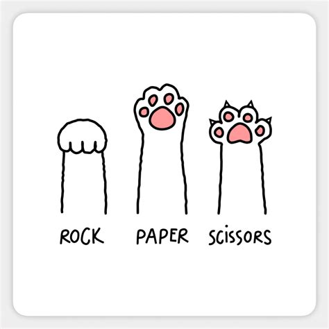 Cat Rock Paper Scissors Meme