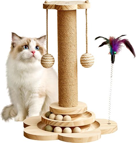 Cat Scratch Post With Catnip