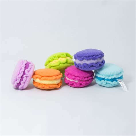Cat Toy Catnip Macarons