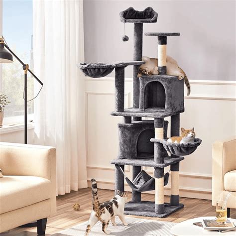 Cat Tree With A Hammock