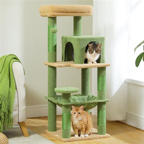 Cat Tree With Sisal Scratching Posts