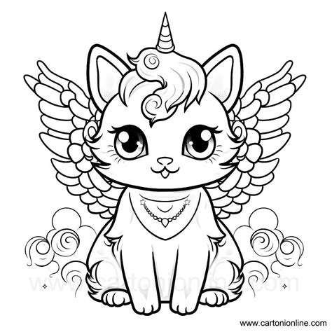 Cat Unicorn Coloring Pages: Creative And Fun Way To Relax And Unwind