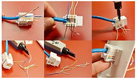 Cat5e Rj45 Jack Wiring Diagram Cat5E / Cat5 Network Cable