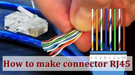 Cat6 Crimping Color Code