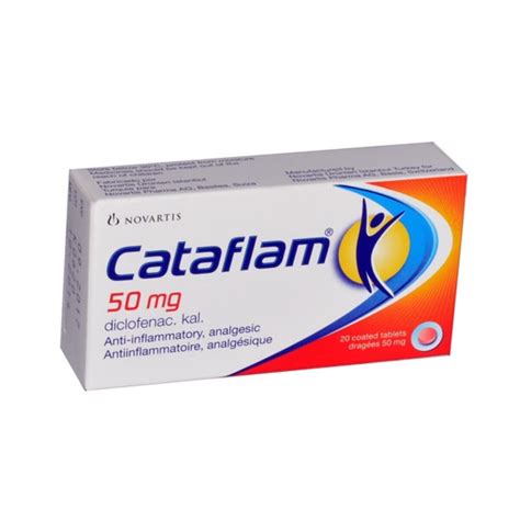 Cataflam 50 mg: Fast Relief for Pain and Inflammation