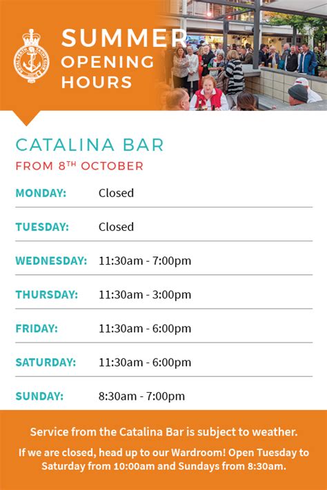 Catalina Bar And Grill Calendar 2024