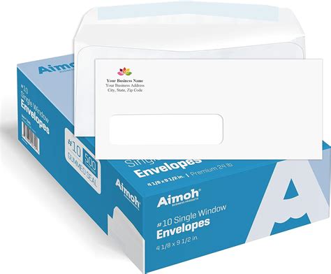 Catalog Single Left Window Envelopes