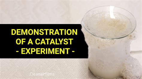 Catalyst For Experiment