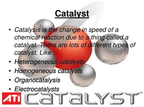 catalyst meaning in science
