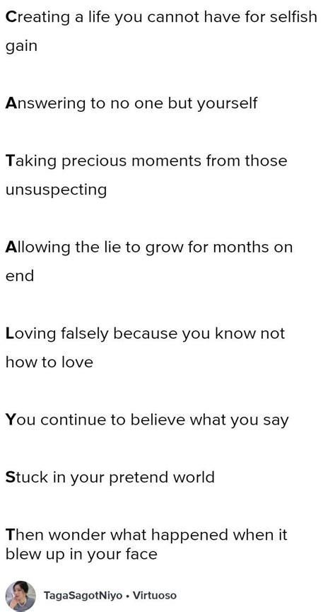 Catalyst Poem Brainly