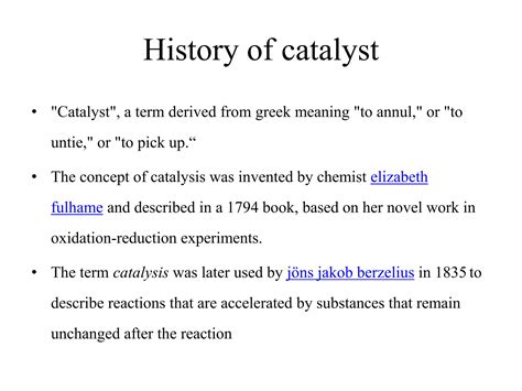 Catalyst Times Meaning