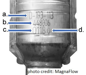 catalytic converter database carb