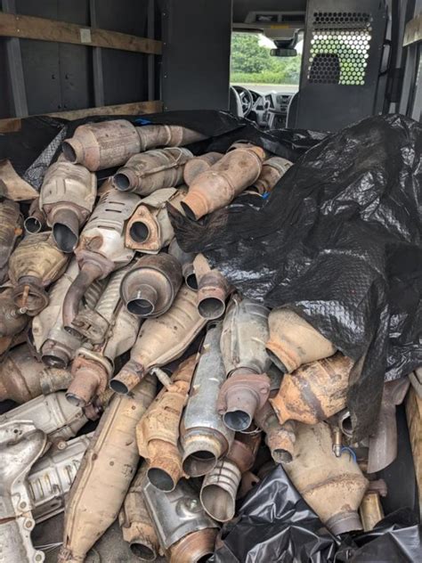 catalytic converter theft ring caught