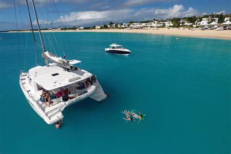 Catamaran in St Maarten