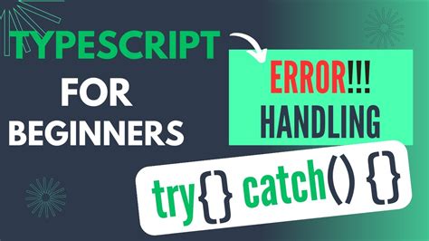 Catch Error Any Typescript