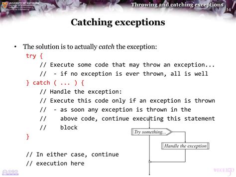 Catch Exception And Continue C