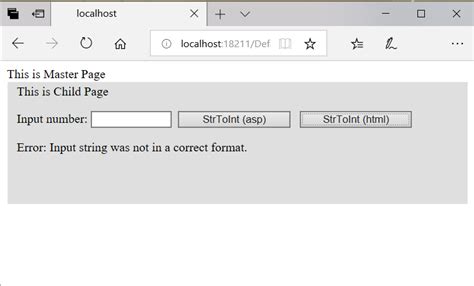 Catch Exception In Asp.net C#