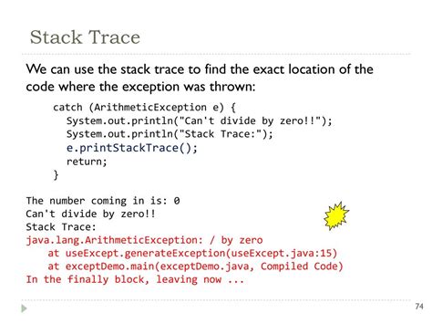 Catch Exception Stack Trace C#