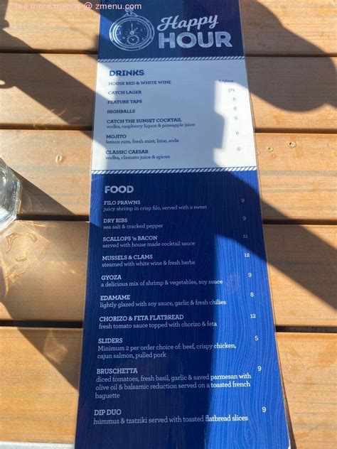 Catch Kitchen Happy Hour Menu