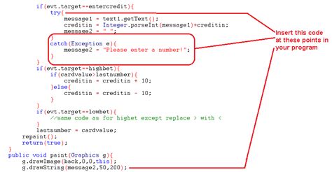 Catch Negative Number Exception Java
