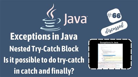 Catch Nested Exception Java