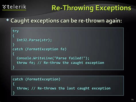 Catch Parse Exception C#